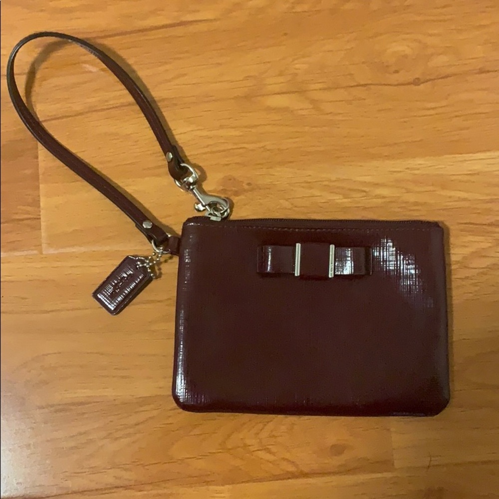Coach Darcy Wristlet